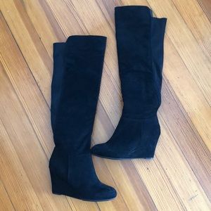 OTK Chinese Laundry black suede boots